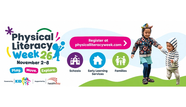 Five free movement challenges to try with children this November